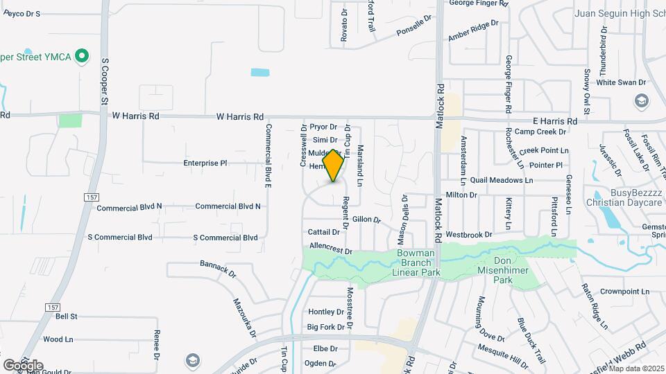 7509 Tin Cup Dr Map and Location Details