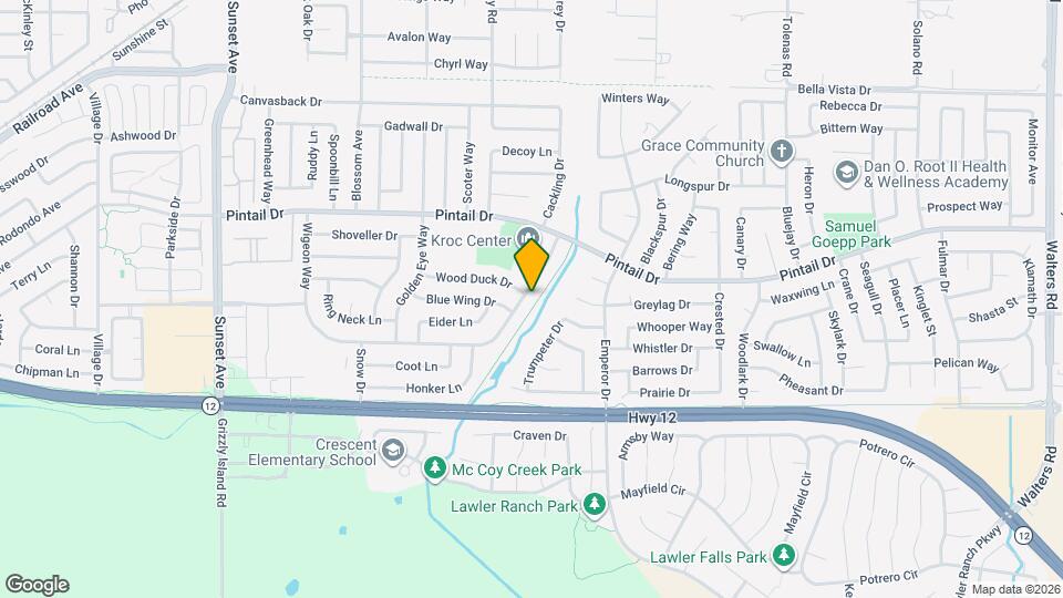 569 E Wigeon Way Map and Location Details