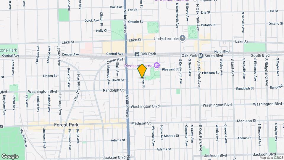 235 S Marion St Map and Location Details