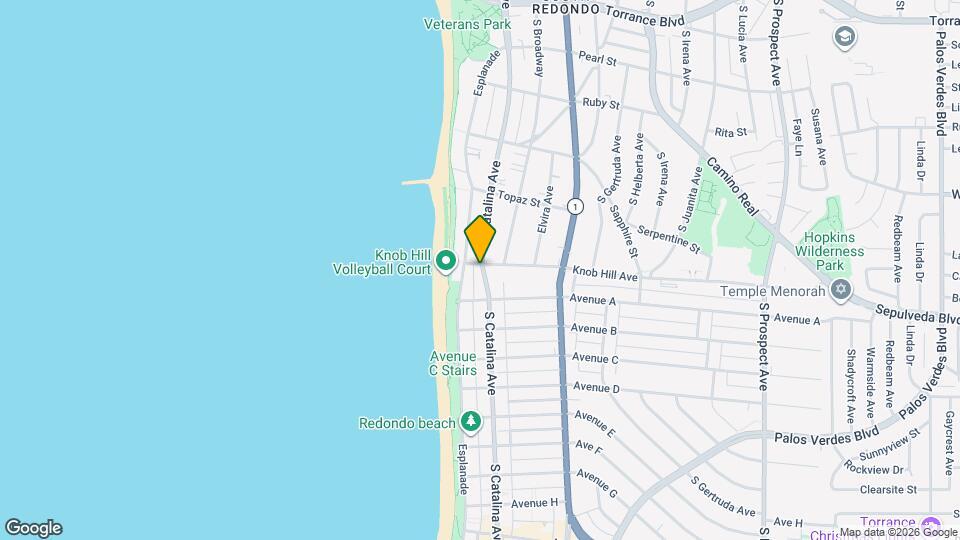 811 S Catalina Ave Mapa y Detalles de la Ubicación