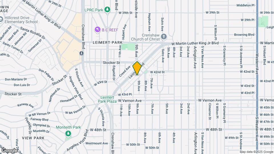 4249 Garthwaite Ave Map and Location Details