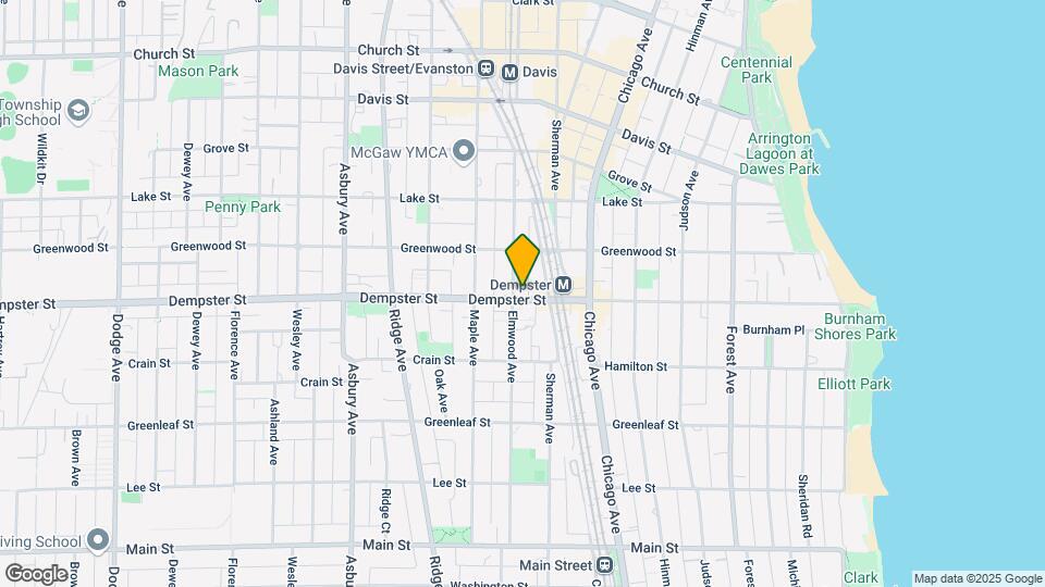1303 Elmwood Ave-Unit -201 Map and Location Details