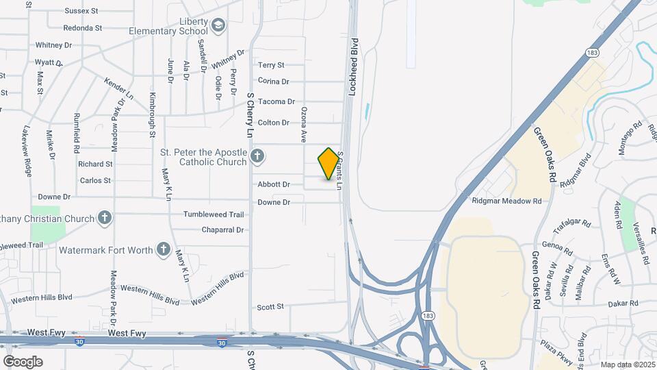 7608 Abbott Drive Mapa y Detalles de la Ubicación