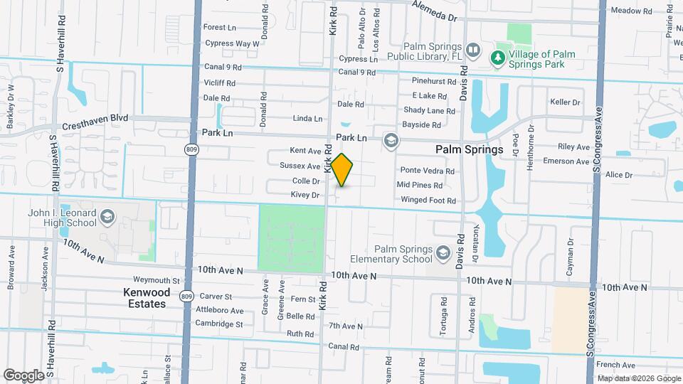 2950 Kirk Rd Map and Location Details