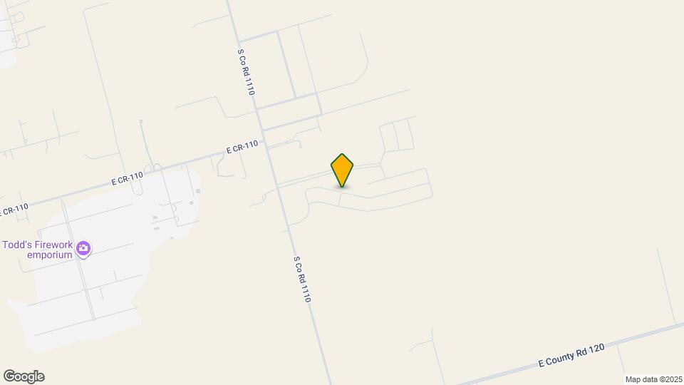 8126 E County Rd 114 Map and Location Details