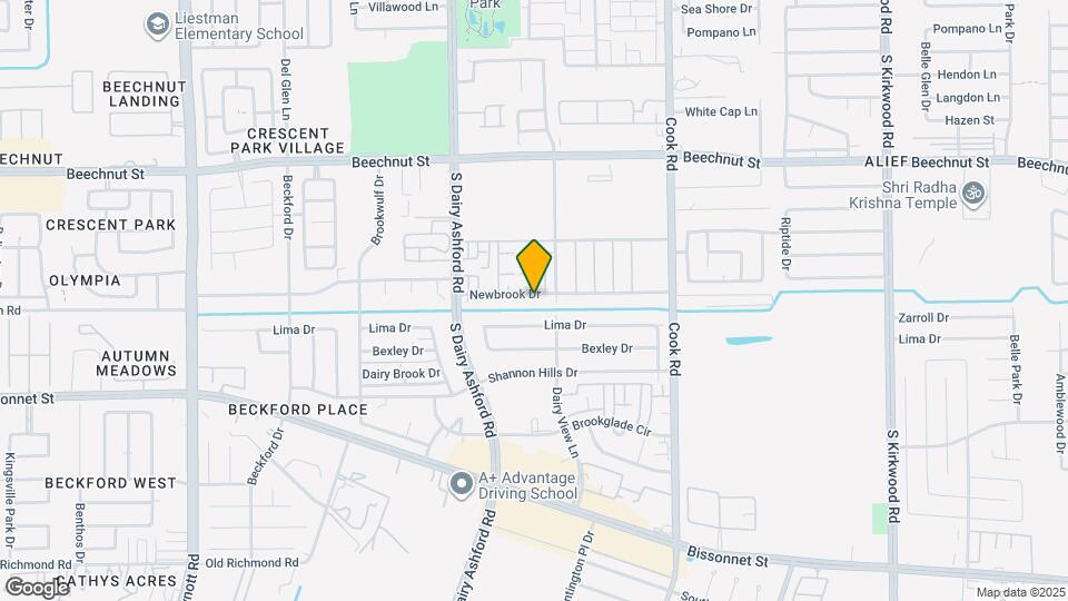 12509 Newbrook Dr Map and Location Details