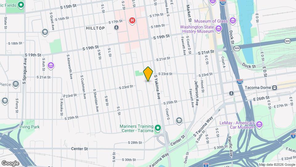 2327 S I St Map and Location Details