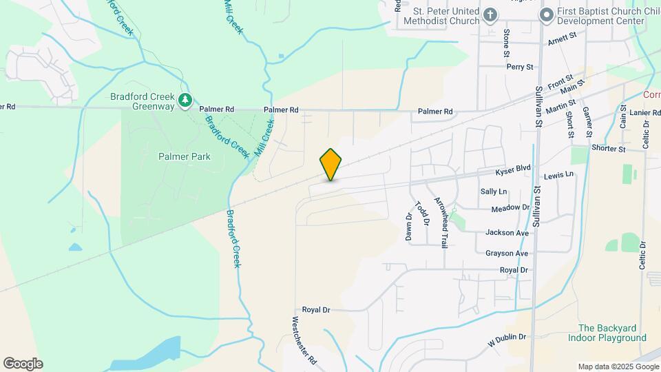 118 Rugby Dr Map and Location Details