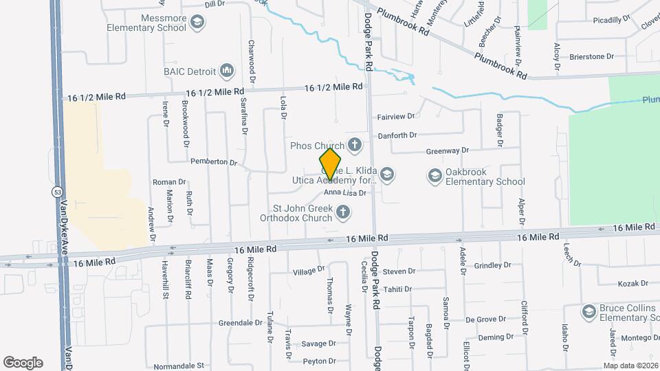 11489 Anna Lisa Dr Map and Location Details