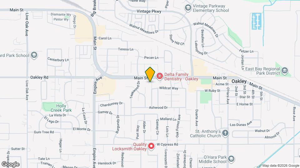 4981 Dawson Dr Map and Location Details