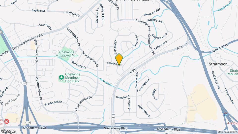 610 Catalina Dr Map and Location Details