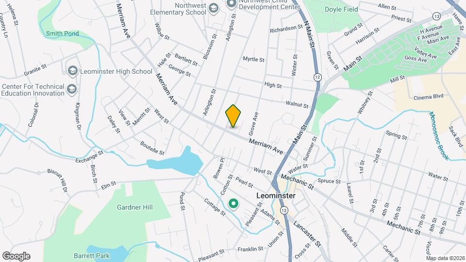 137 Merriam Ave, Unit 2 Map and Location Details