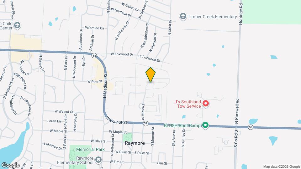 253 N Franklin St Map and Location Details