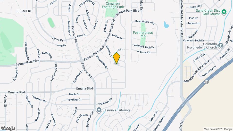 7243 Sioux Cir S Map and Location Details