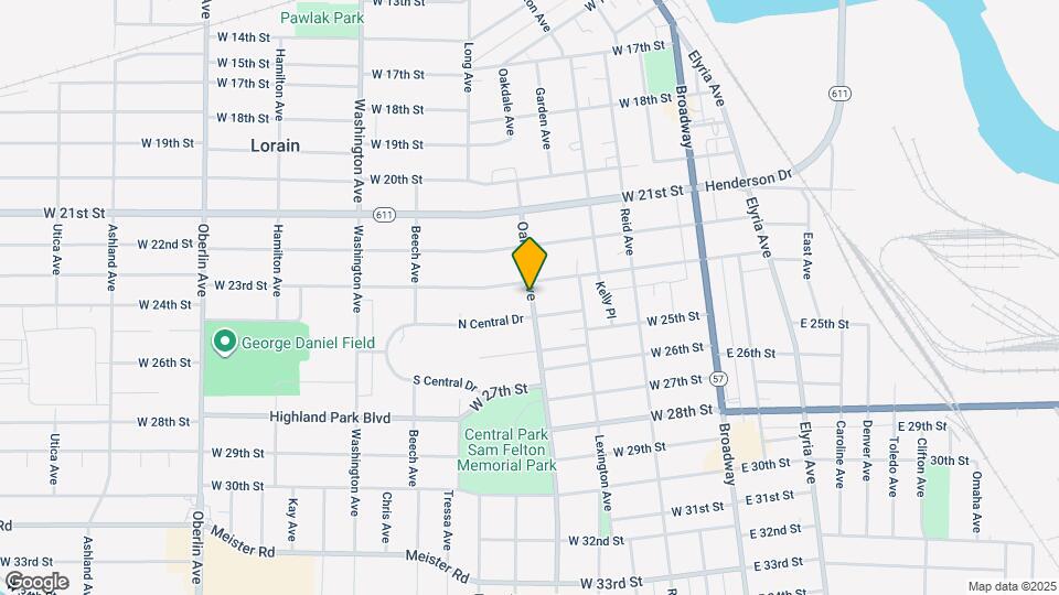 2326 Oakdale Ave Map and Location Details
