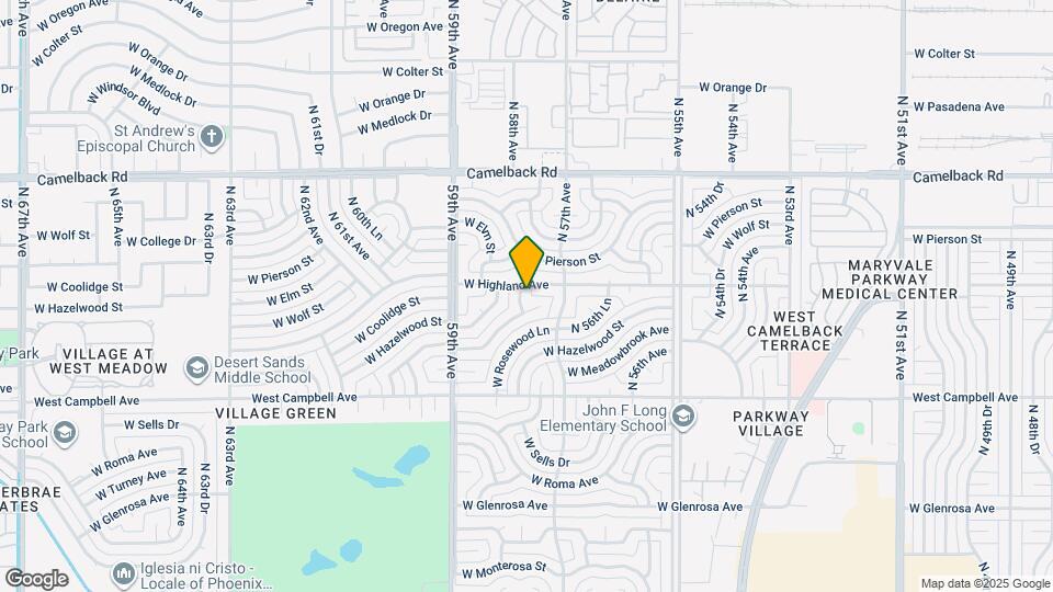 4643 N 58th Ave Map and Location Details