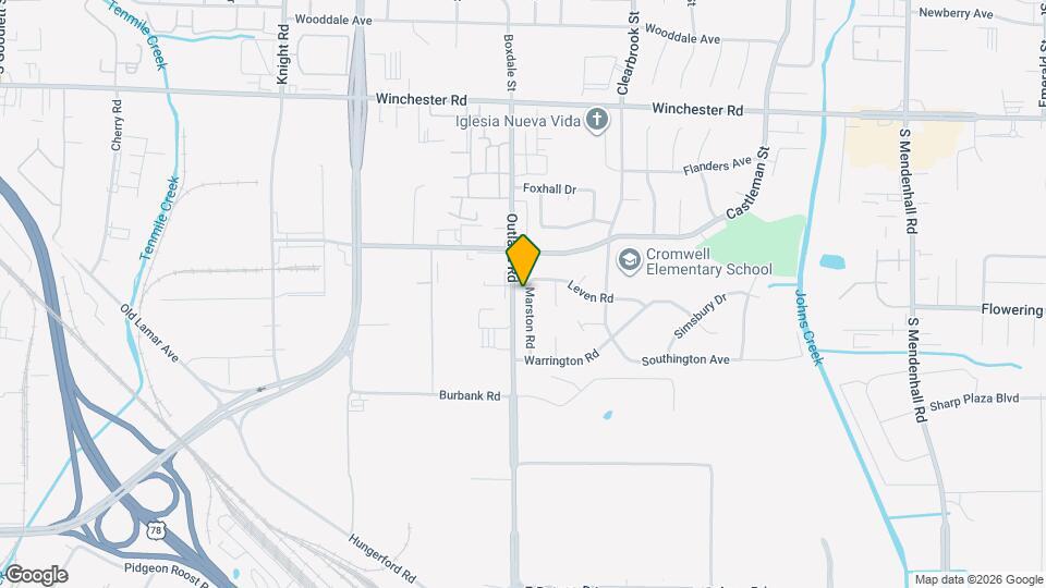 3809 Marston Rd Map and Location Details