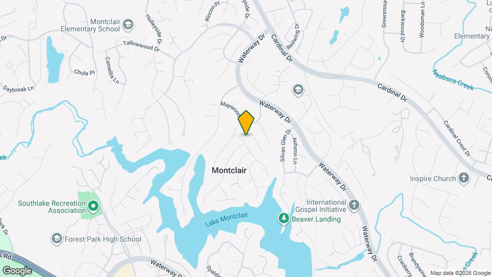 15407 Skyline Dr Map and Location Details