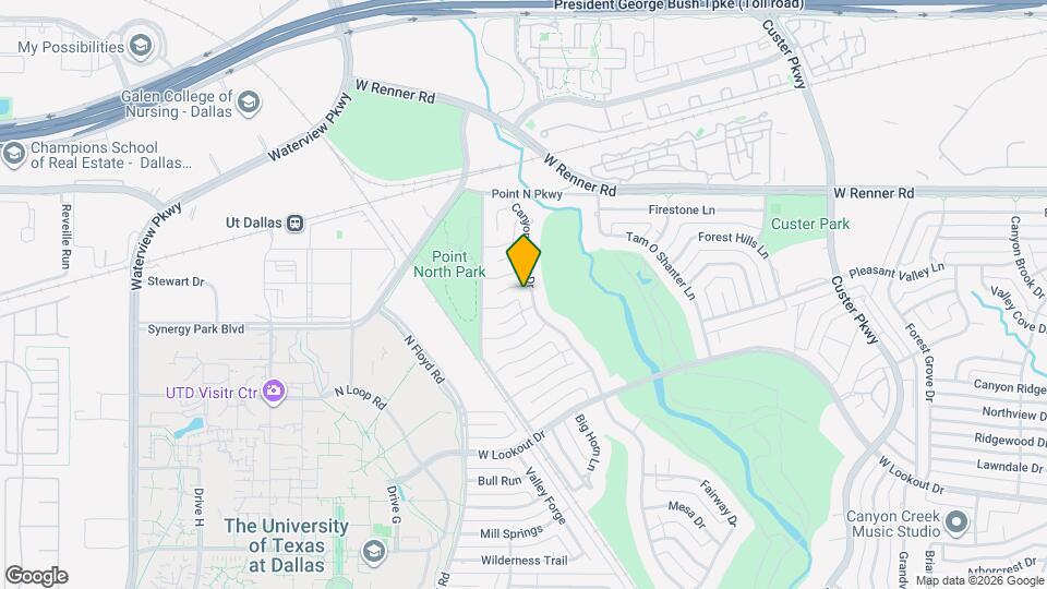 3107 Canyon Creek Dr Map and Location Details