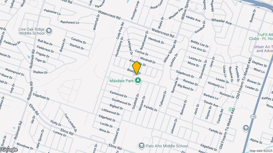 2507 Westwood Dr Map and Location Details