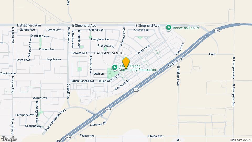 3852 Harlan Ranch Blvd Map and Location Details