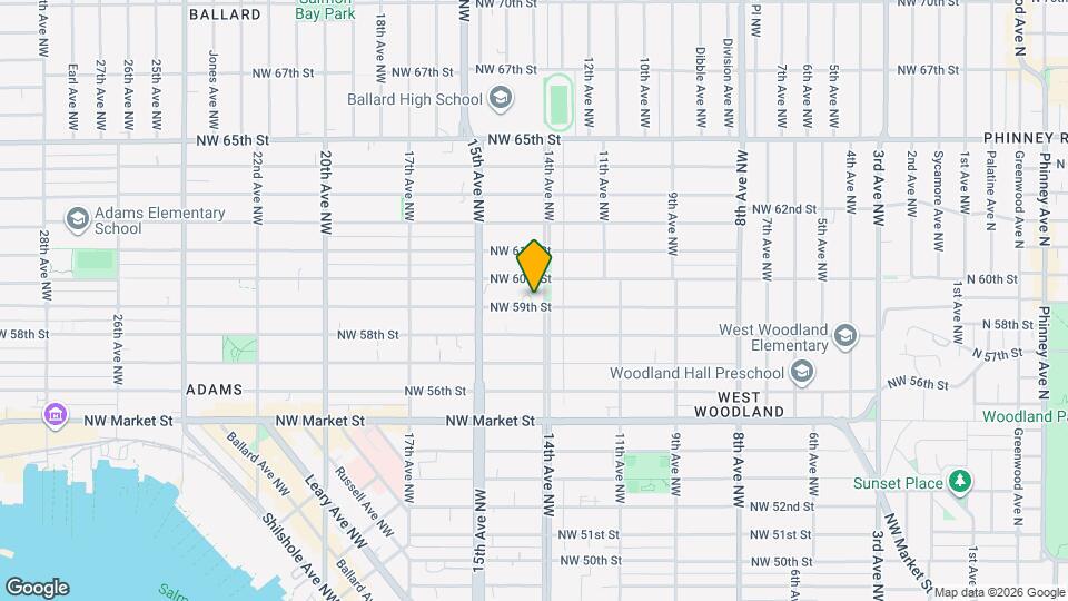 1406 NW 59th St Map and Location Details