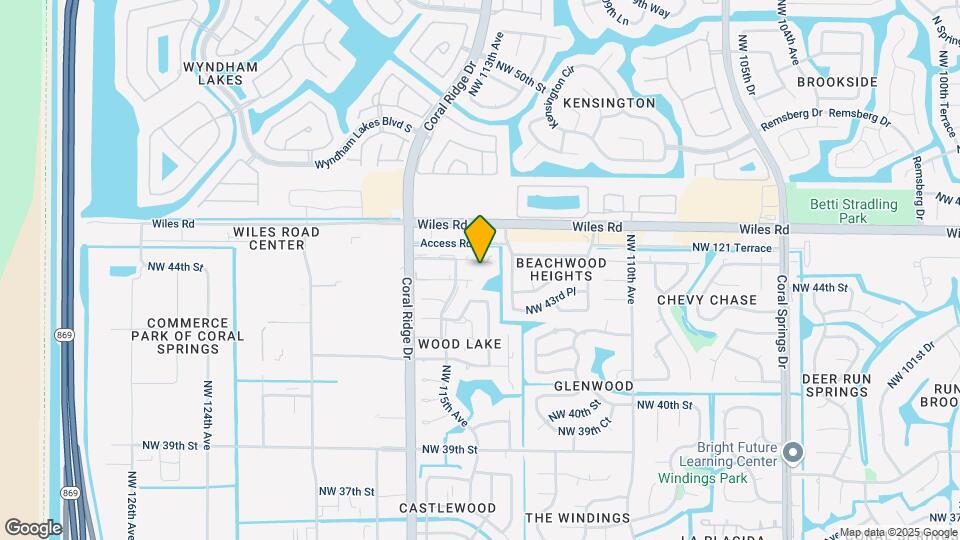 11460 NW 45 St Map and Location Details