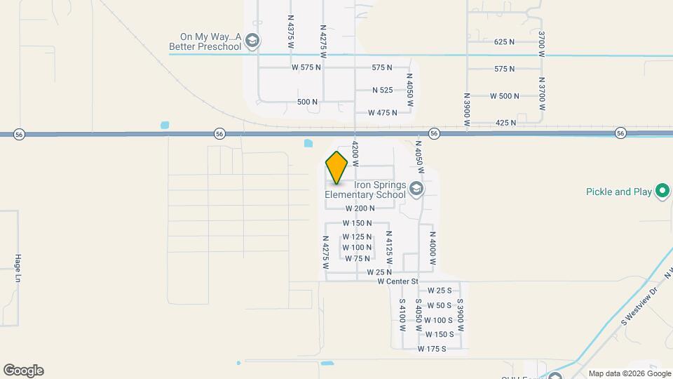 4262 W 250 N Mapa y Detalles de la Ubicación