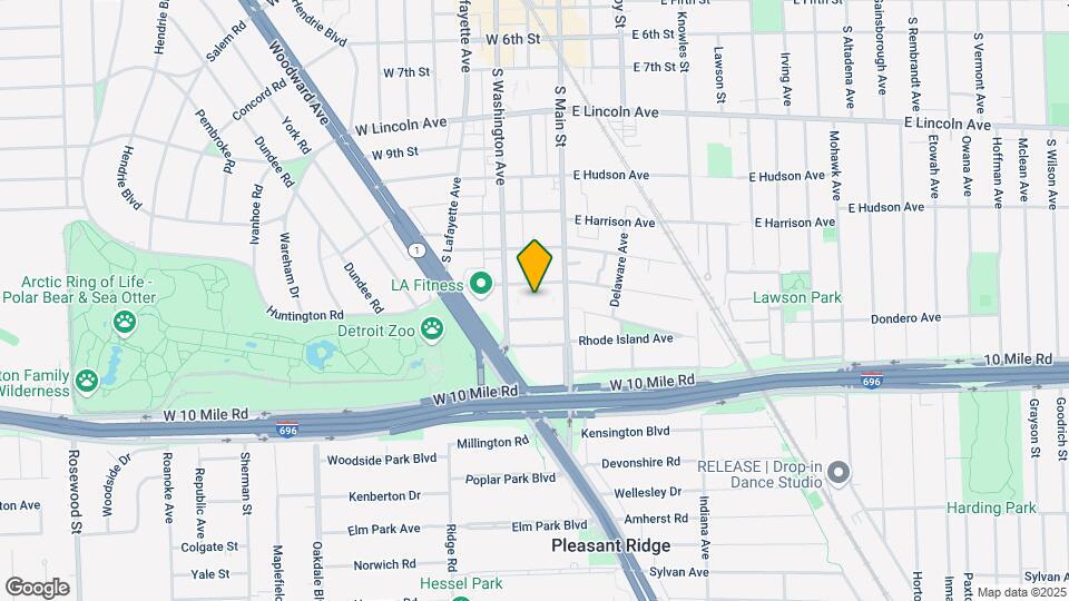 1329 S Washington Ave Map and Location Details