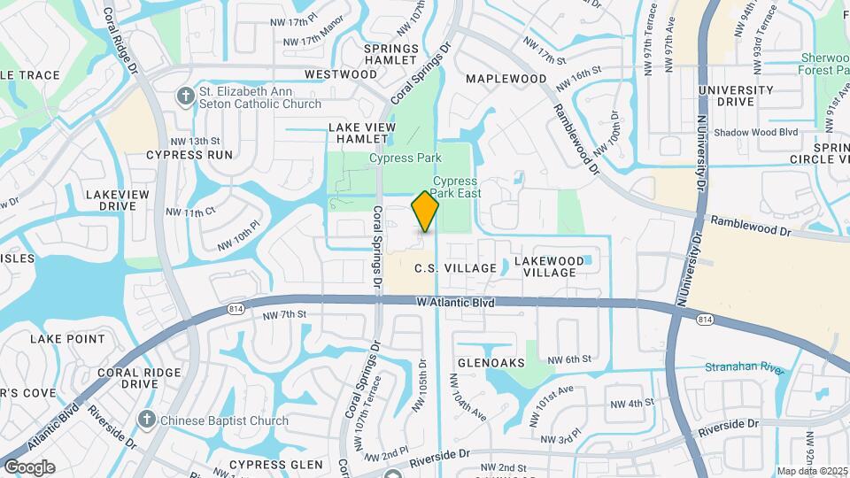 1060 Coral Club Dr Map and Location Details