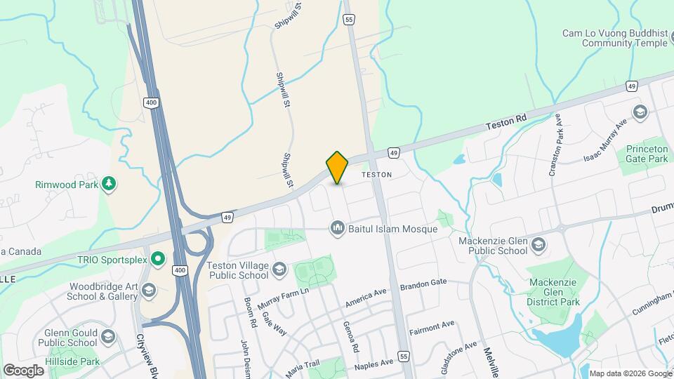 56 Tahir St Map and Location Details