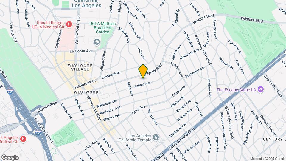 10710 Wilshire Blvd Map and Location Details