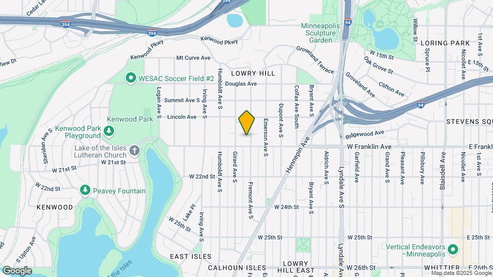 1924 Fremont Ave S Map and Location Details
