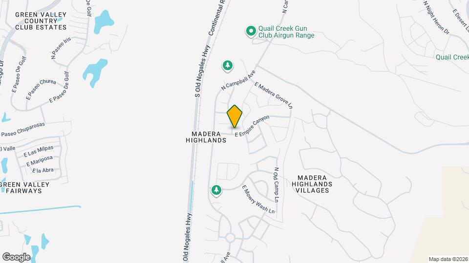 584 N Highlands Grove Ln Map and Location Details
