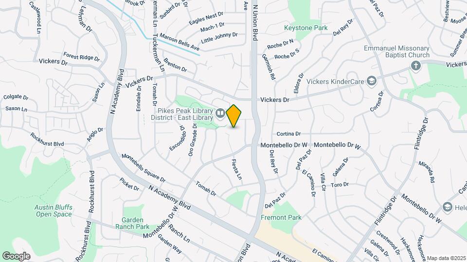 5535 Fiesta Ln Map and Location Details