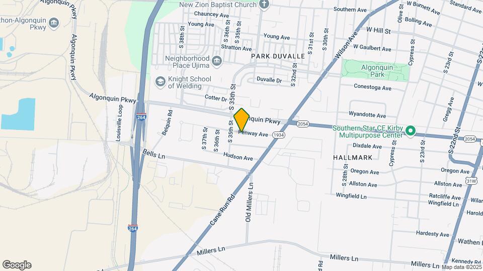 3340 Penway Ave Map and Location Details
