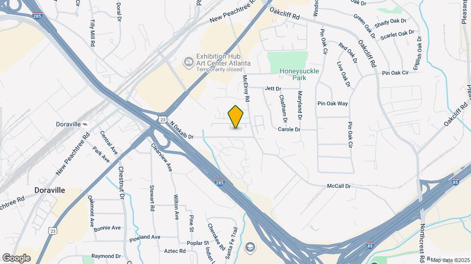 2960 N Dekalb Dr Map and Location Details
