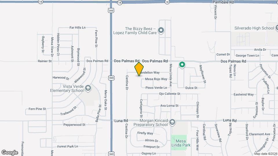 12304 Mesa Rojo Way Map and Location Details