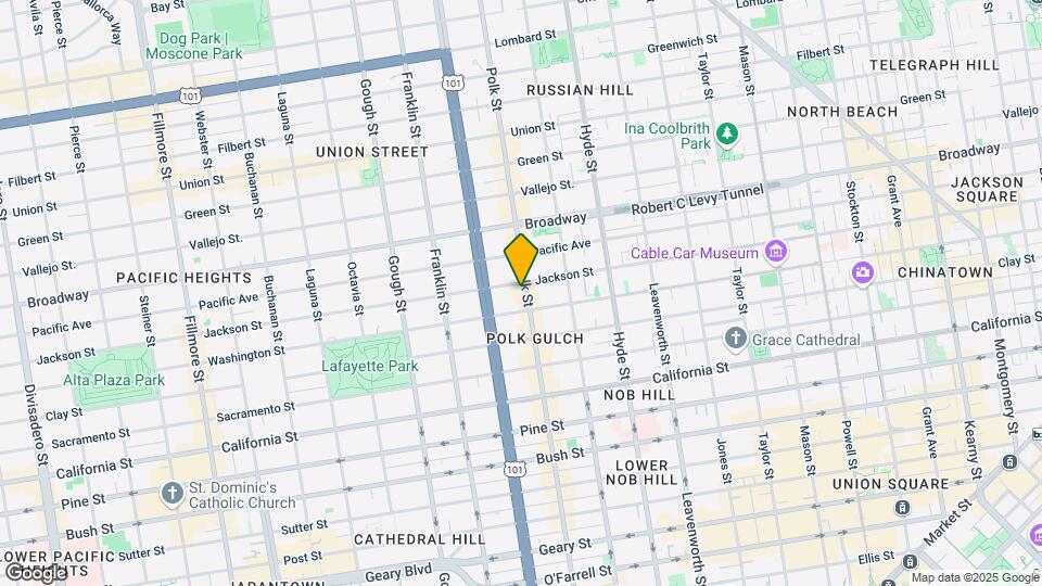 Polk / Jackson Apartments Mapa y Detalles de la Ubicación