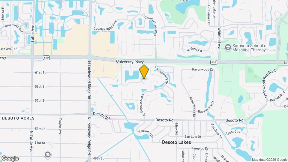 3617 Parkridge Cir Map and Location Details