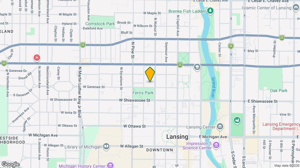 412 W Genesee St, Unit 412 Map and Location Details