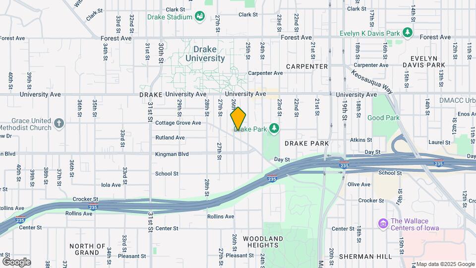 1091 26th St Map and Location Details