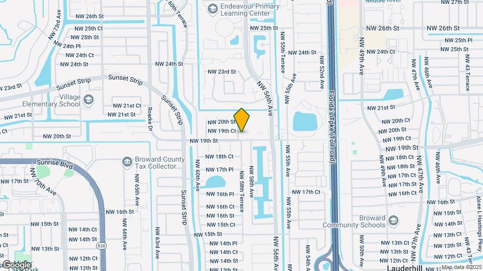 1910 NW 58th Ter Map and Location Details