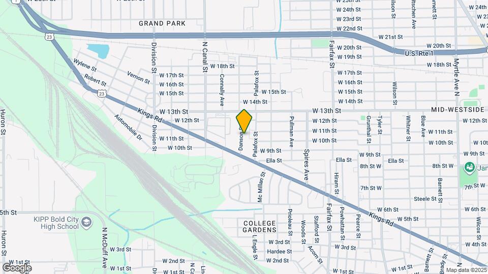 2031 Danson St Map and Location Details