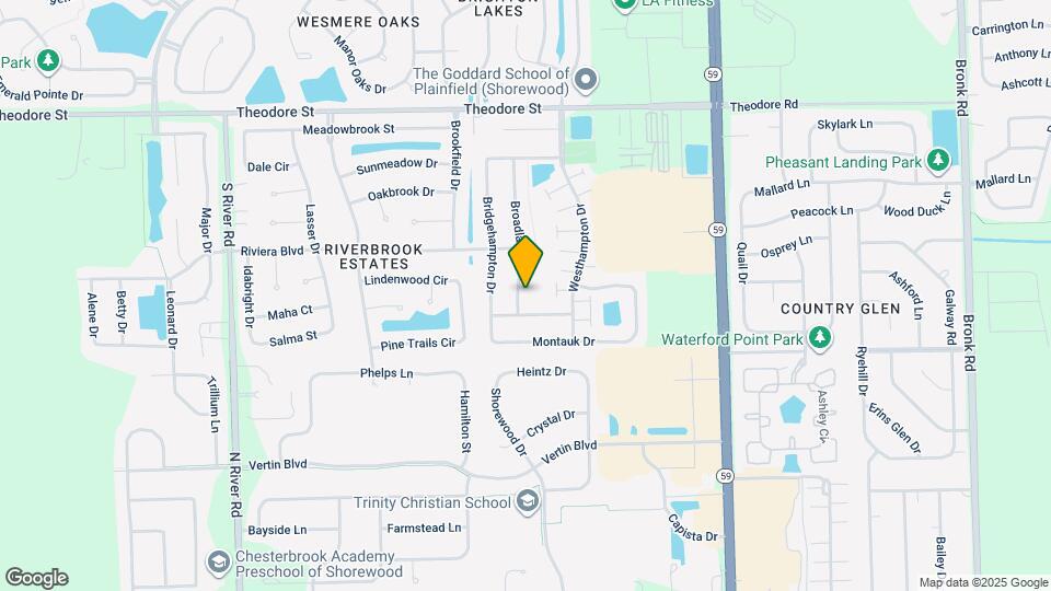 1300 Broadlawn Dr Mapa y Detalles de la Ubicación