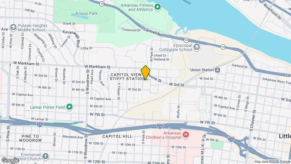 203 Barton St Mapa y Detalles de la Ubicación