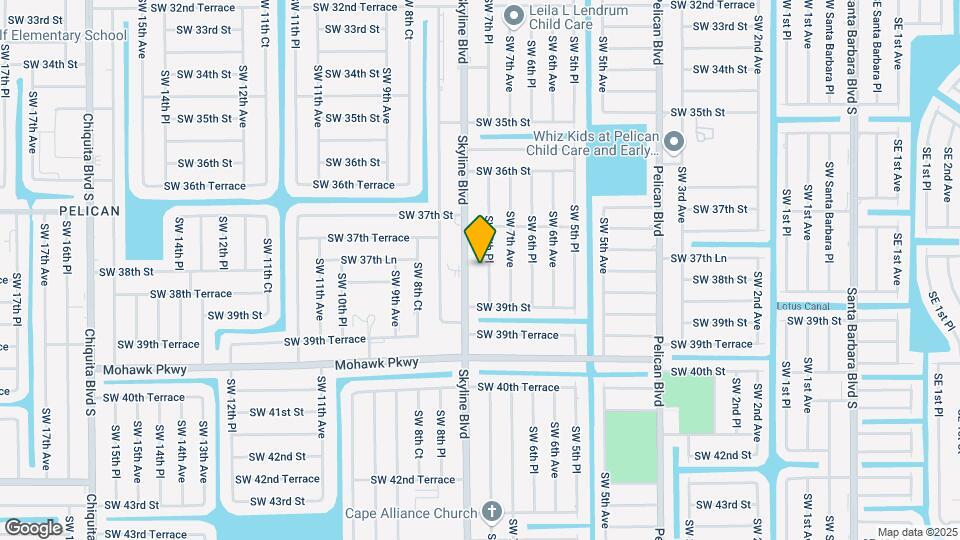 3732 SW 7th Pl Map and Location Details