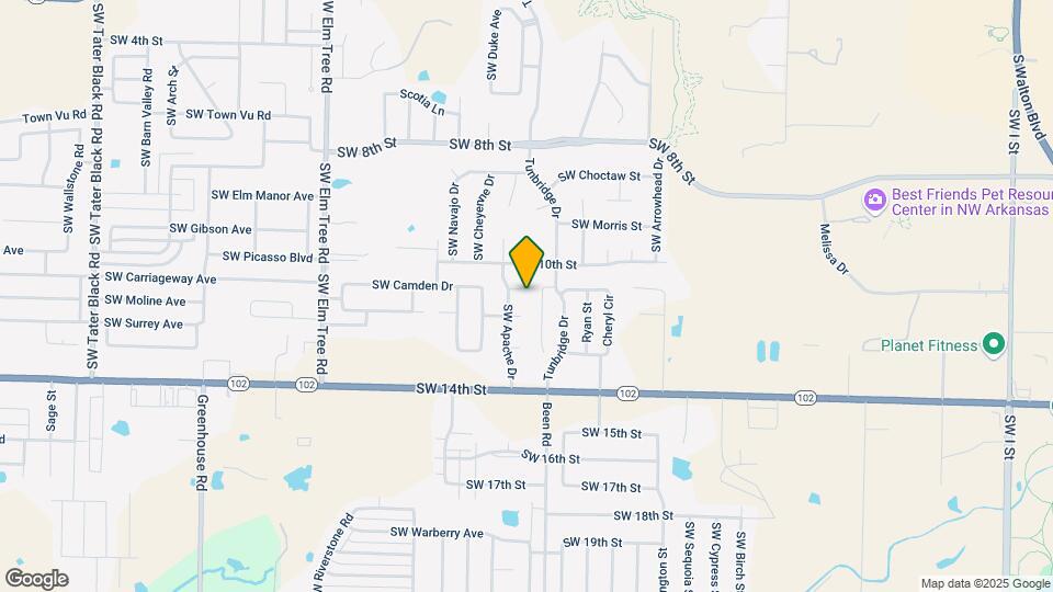 2703 SW Huron Ct Map and Location Details