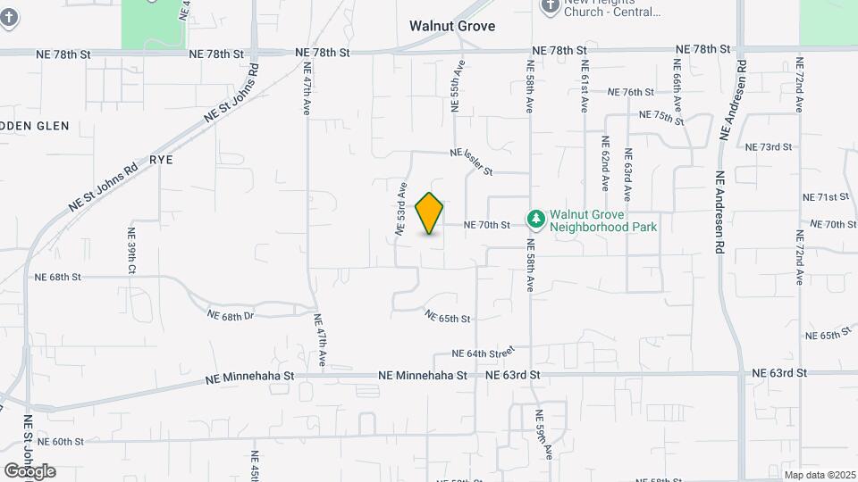 5322 NE 69th Cir Map and Location Details