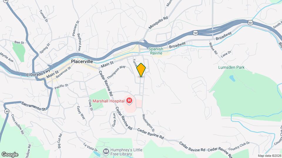 3139 Turner St, Unit D Map and Location Details